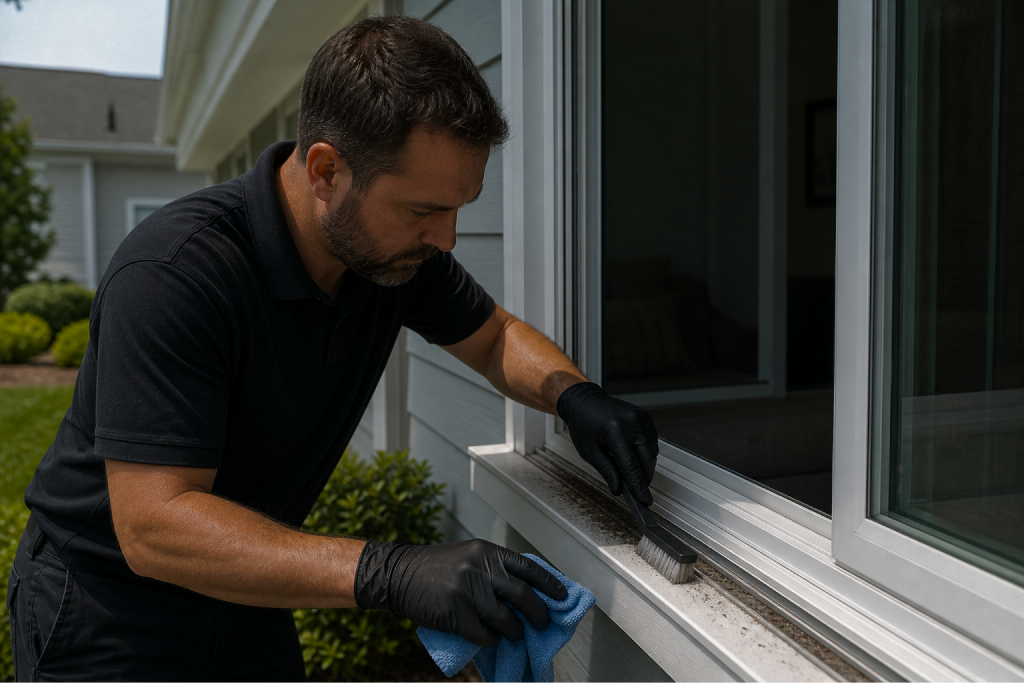 Exterior Window Tracks