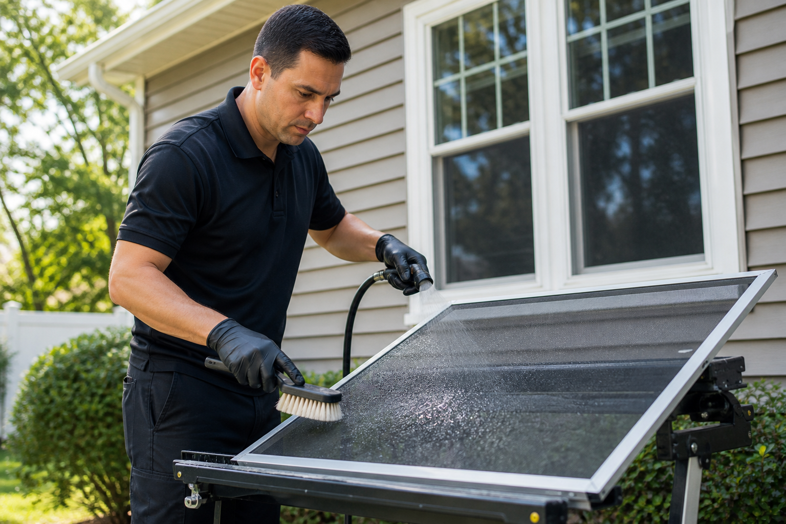 Screen Cleaning